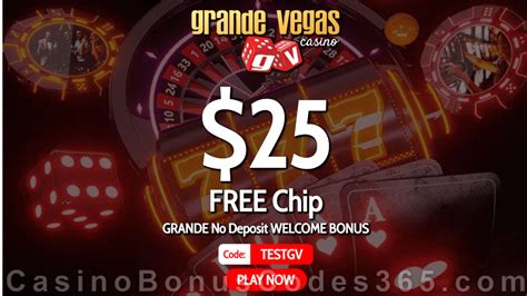 grande vegas casino free chip no deposit